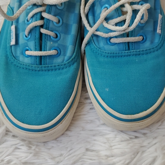Vintage Vans Checkerboard turquoise - Picture 9 of 9